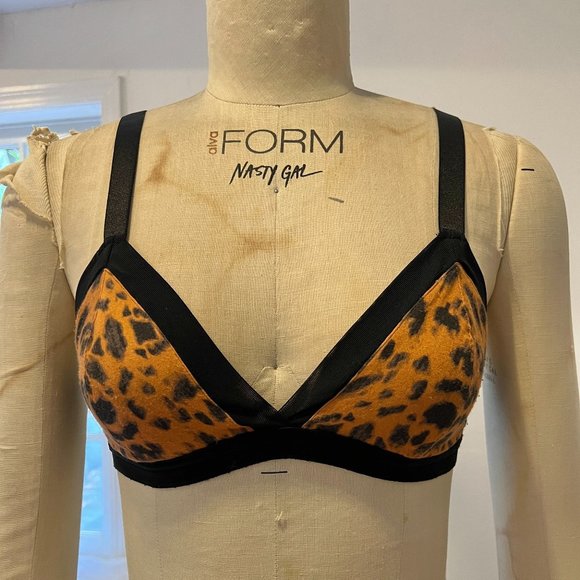 STYLESTALKER Leopard Bralette AUS 10, UK 10, US 6 or Medium - Picture 3 of 10